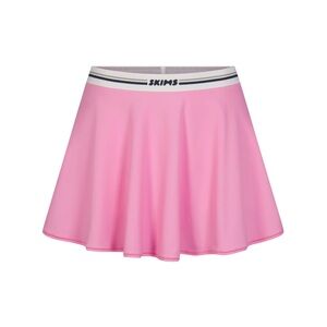 SKIMS NWT Fits Everybody Logo Skirt | Sugar Pink Size Small